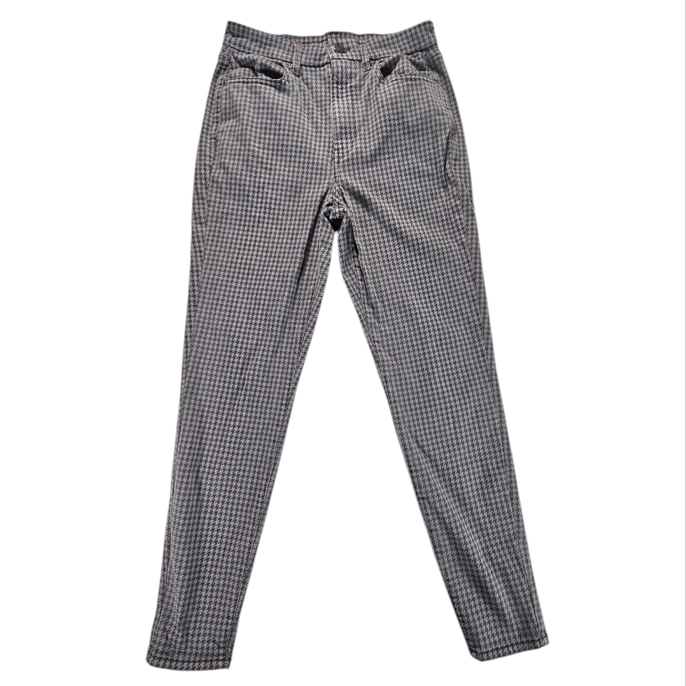 American Eagle Curvy Super Hi-Rise Jegging Houndstooth Patterned Pants size 8R